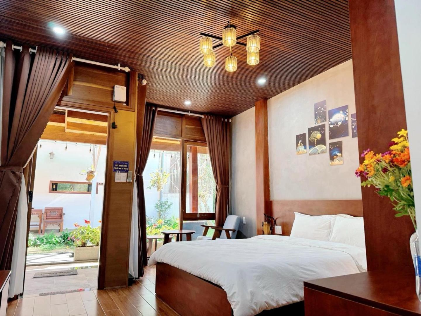 Vuon Tra Homestay Mang Den Kon Von Kla Exterior photo